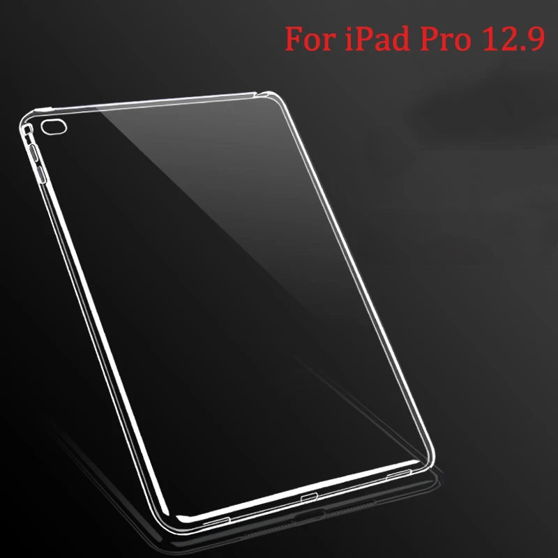 Ультратонкий прозрачный силиконовый чехол для iPad Pro A1670 A1671 A1584 мягкий из ТПУ 12 9