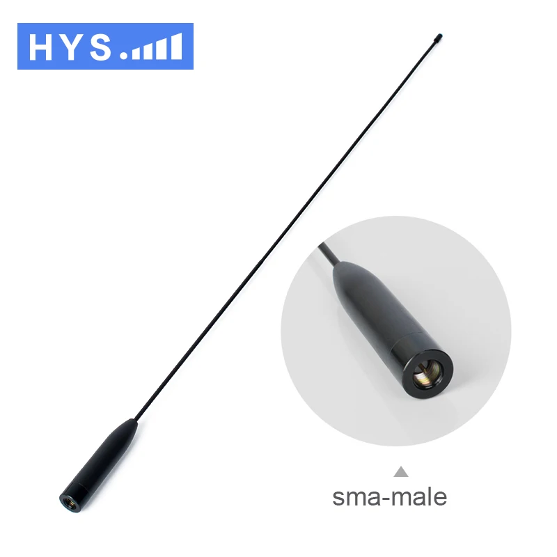 HYS tc r821 sma мужской портативная рация Телевизионные антенны двухдиапазонный VHF/UHF