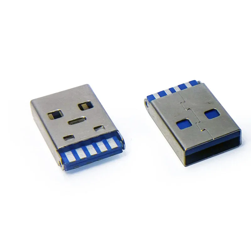 10 шт./партия USB3.0-AM 9Pin 30 в 2A USB разъемы Jack Tail штекер Sockect электрические клеммы