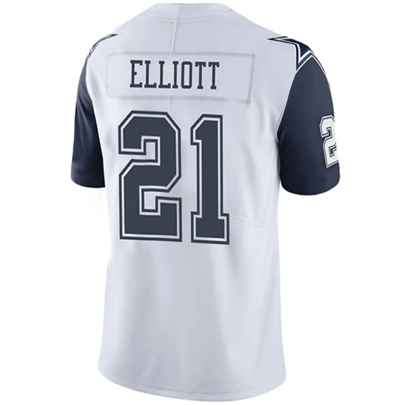 New Men's 2016 Stitiched #21 Ezekiel Elliott #4 Dak Prescott Emmitt Smith #50 Sean Lee #82 Jason Witten #88 Dez Bryant | Спорт и
