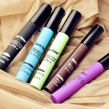 5 цветов водонепроницаемый и затенение длинные ресницы Mascara7 253 | Красота здоровье