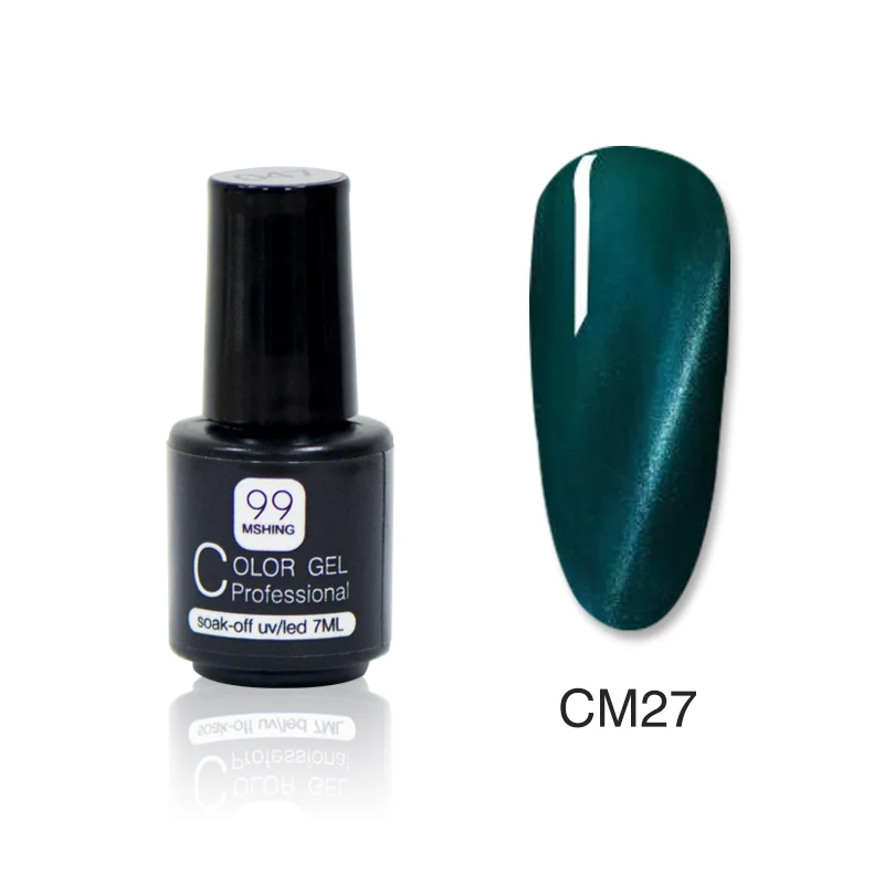 CM27 Mshing99 УФ-Гель-лак для кошачьих глаз 3D сделай сам Магнитный цвет красный огонь кошачий глаз Гель-лак для ногтей отмачиваемый Гель-лак для ногтей 4,6 - Цвет: CM27