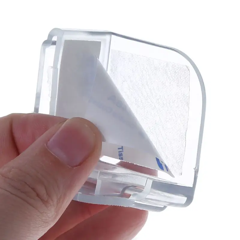 10 Pcs/Set Safety Corner Baby Protection Cupboard Table Desk Protector Guard Soft Silicone Edge Pads Transparent Right-angle | Мать и