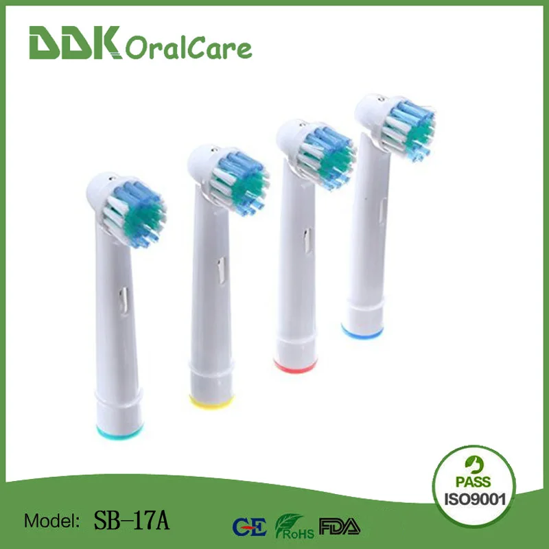 12 шт. = 3 pack SB-17A/EB17 Замена для braun oral b электрическая зубная щетка глав