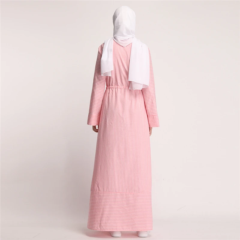 Женское длинное мусульманское платье Abaya Дубай кафтан исламский хиджаб вечерние
