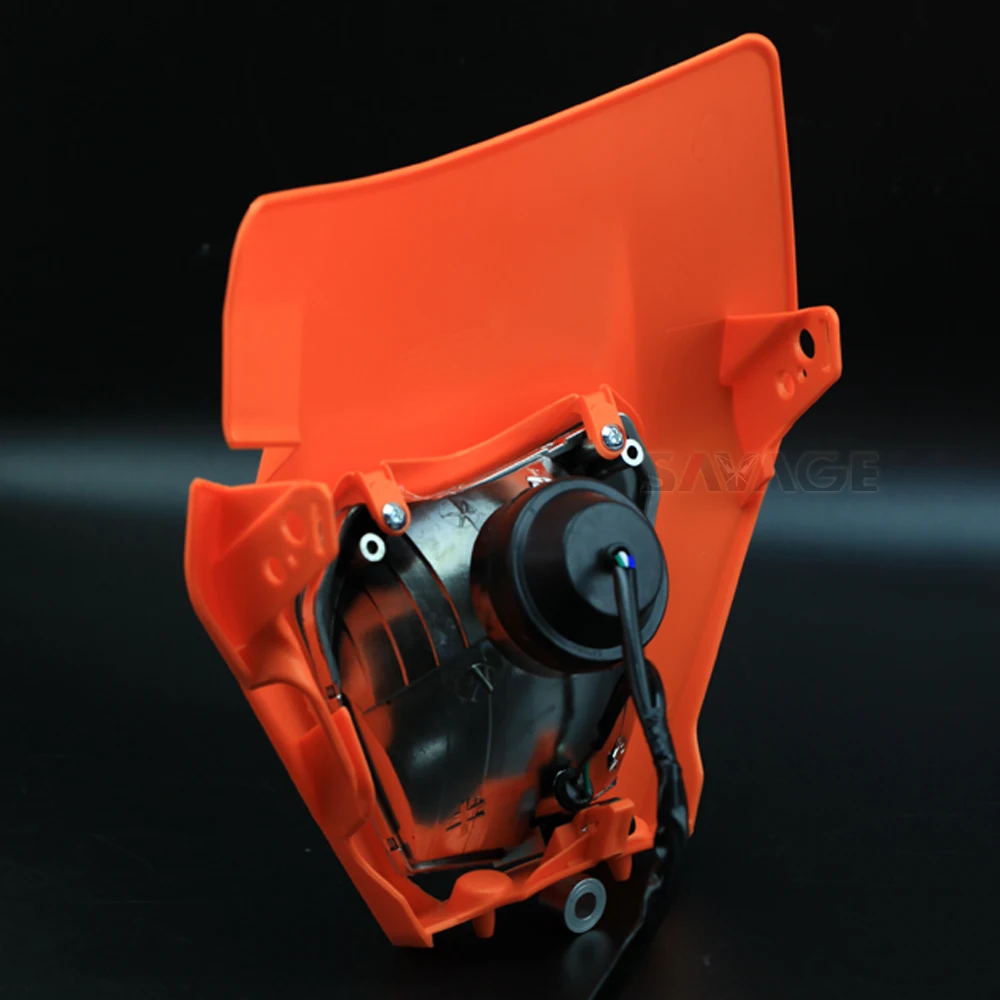 Маска на фару фара в сборе для KTM EXC 125 200 EXC 250 300 EXC 450 500- аксессуары для мотоциклов передние фары