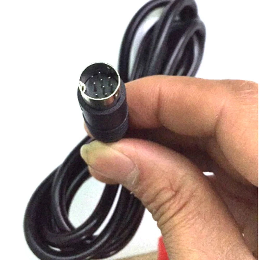 10 шт. новый кабель AV 9 pin для SEGA Mega Drive 2 RCA шнур Genesis Аудио Видео патч-корд 6ft |