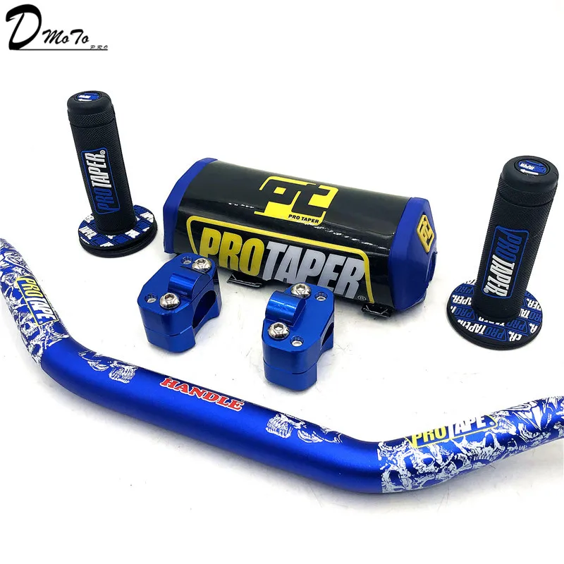 Руль для PRO конический пакет бар 1 1/8 &quotРучка Бар накладки Захваты Pit Pro Гонки грязи