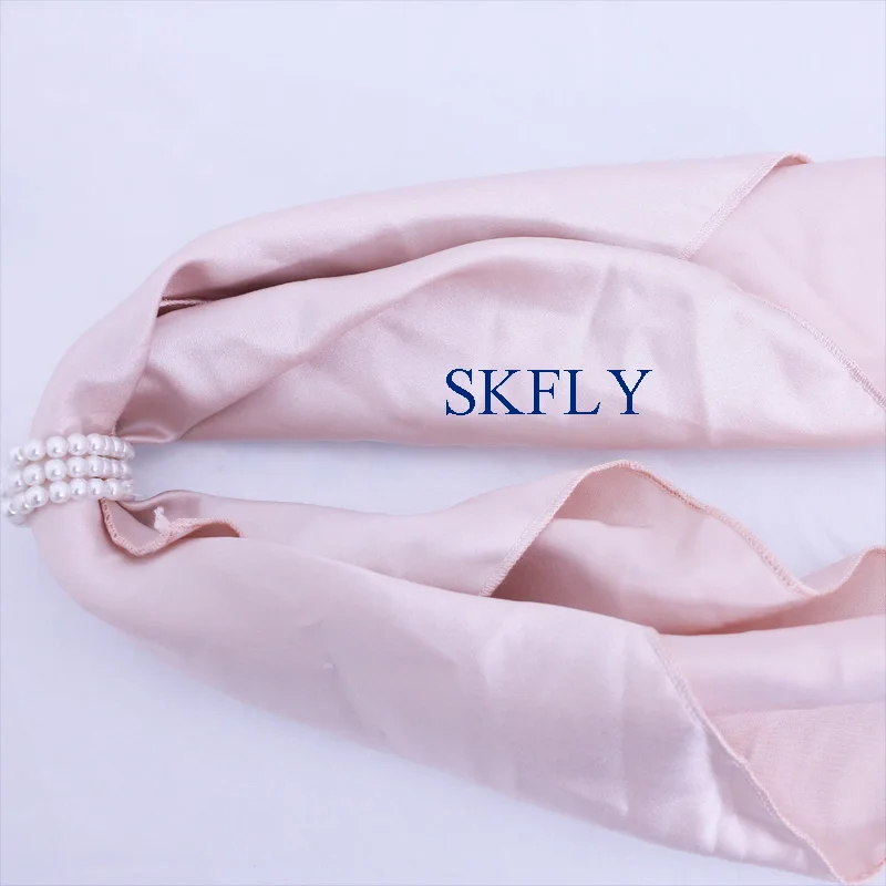 Скатерть NP002D из плотного атласа свадебная салфетка фиолетового и розового цвета