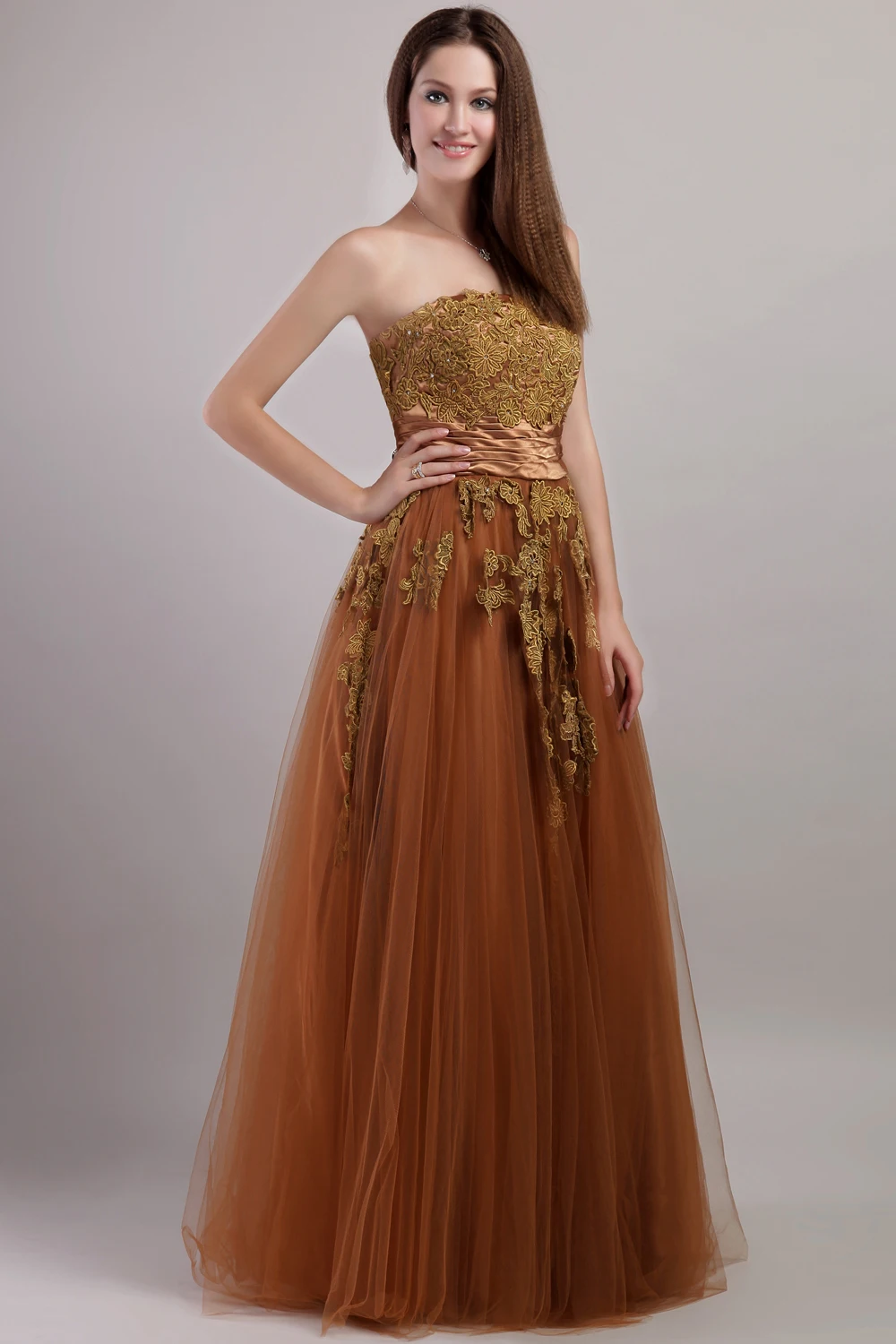 Long Evening Dress Women Formal Dresses A Line Strapless wedding party dress robe de soiree 2015 vestido fiesta aramex | Свадьбы и