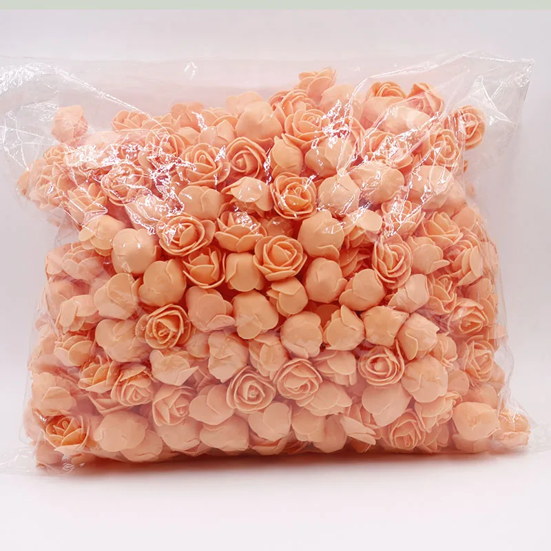 500 ornage flower 1 шт 20 см/35 см пена Роза медведь собака Плесень DIY Искусственный Роза плюшевый медведь клеевой пистолет стикер набор на День святого Валентина Свадебный подарок декор - Цвет: 500 ornage flower