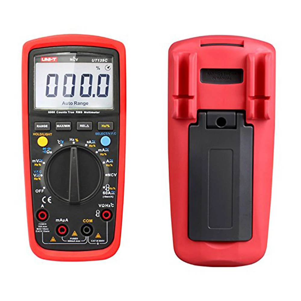 UNI T цифровой NCV мультиметры UT139A UT139B UT139C AutoRange True RMS электрические ручные тестеры