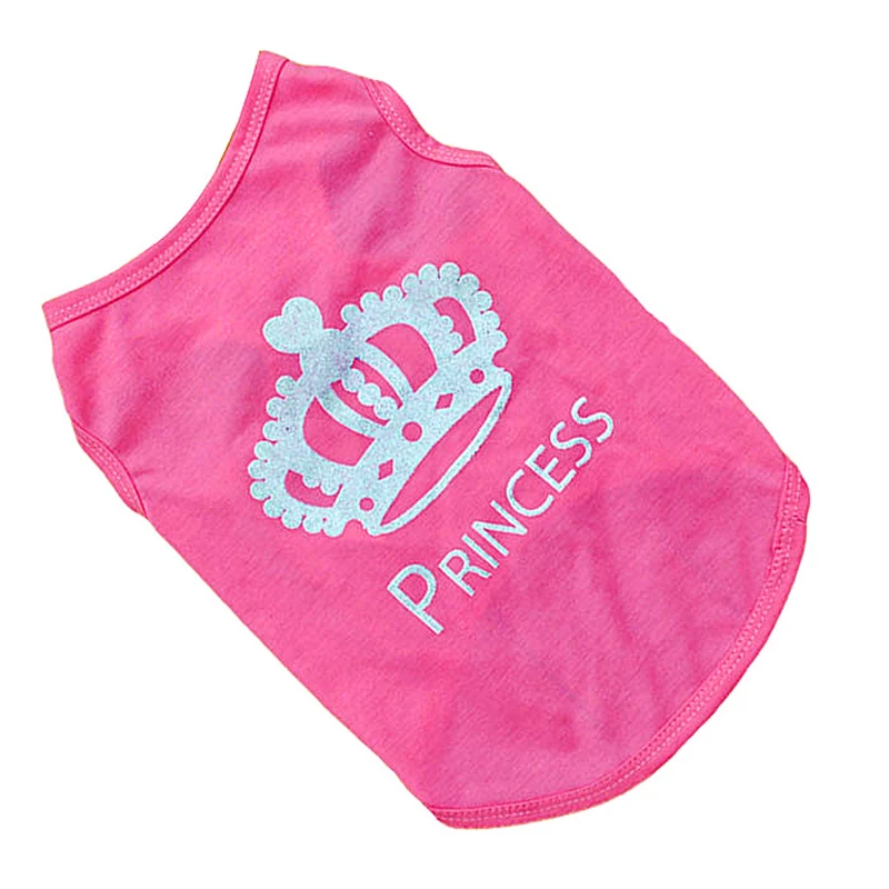 Новинка 2016 лидер продаж модная летняя футболка для щенков жилет маленьких собак