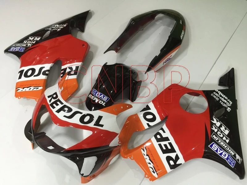 Обтекатели для Honda Cbr600 1999 2000 repsol Кузов CBRF4 00 без краски|Полные комплекты