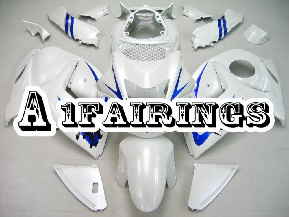 Белые синие рамы кузова для Suzuki GSXR1300 Hayabusa 08 09 2010 2011 12 13 14 15 16 ABS Пластиковые чехлы