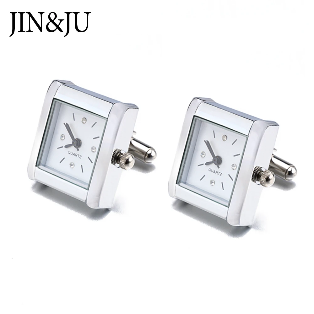 JIN & JU мужские ювелирные изделия хит продаж часы дизайн джентльмен запонки