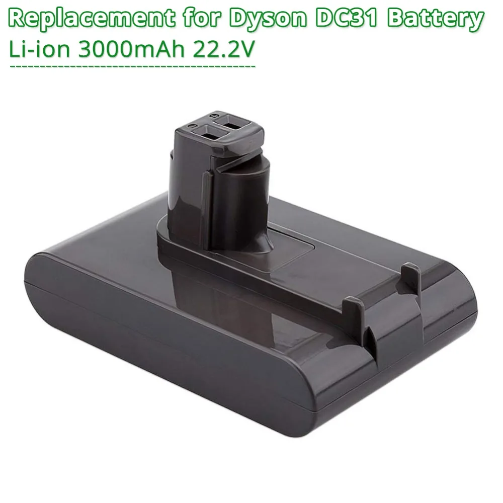 Дополнительная батарея 3000 мАч DC31 для Dyson 22 2 в подходит DC34 DC35 DC44 (тип A не Тип