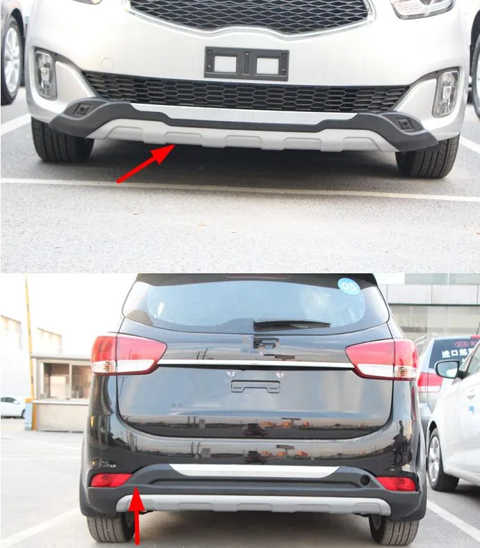 Автомобильный Стайлинг ABS Передние + задние бамперы автомобильные аксессуары