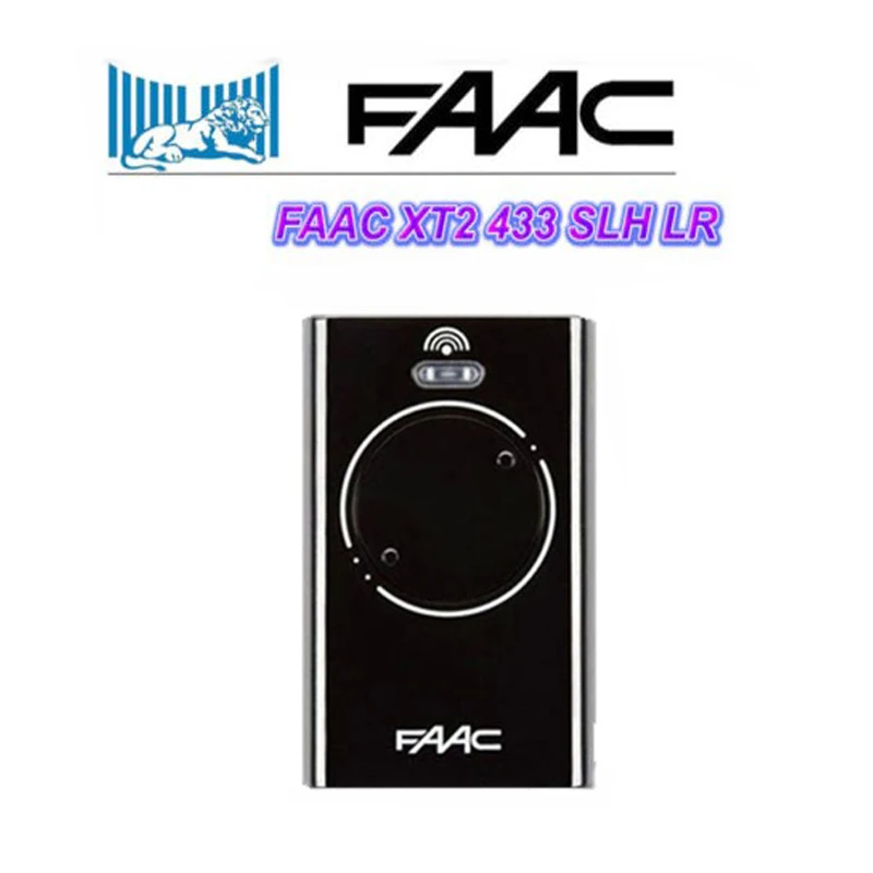 Не поддерживает клонирование FAAC XT2 868 SLH LR пульт дистанционного управления 868,35MHz Rolling пульт дистанционного управления FAAC XT2 433MHZ SLH LR ворота дистанционного управления