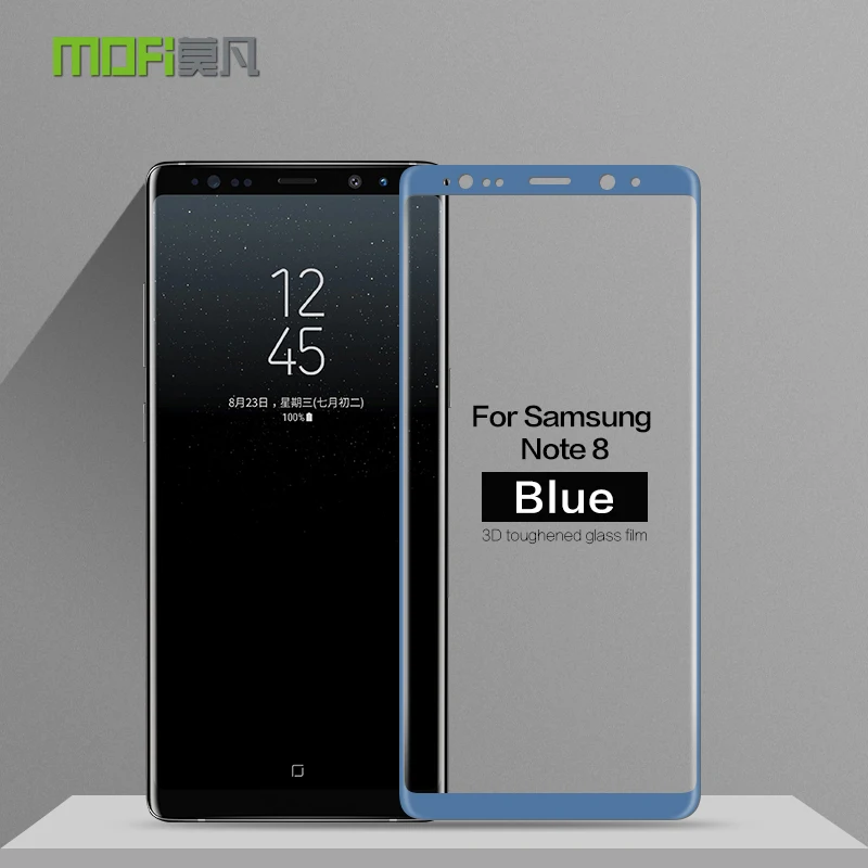 Для samsung galaxy note 8 стекло закаленное 3D полное покрытие протектор экрана для samsung note 8 Стекло galaxy note 8 MOFi стеклянная пленка