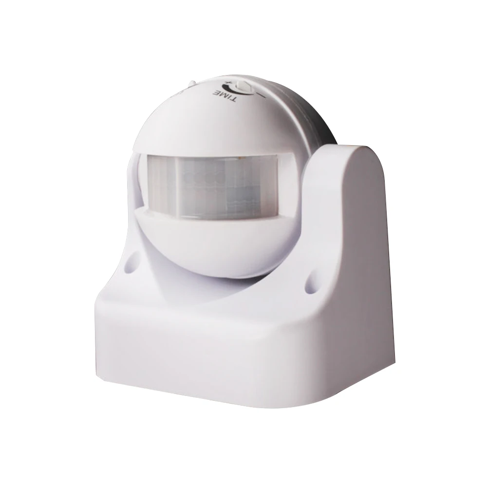 Outdoor PIR Motion Movement Sensor Detector Switch 180 degree Auto 220V/AC-240V/AC Security Lighting Lamp white / black | Обустройство