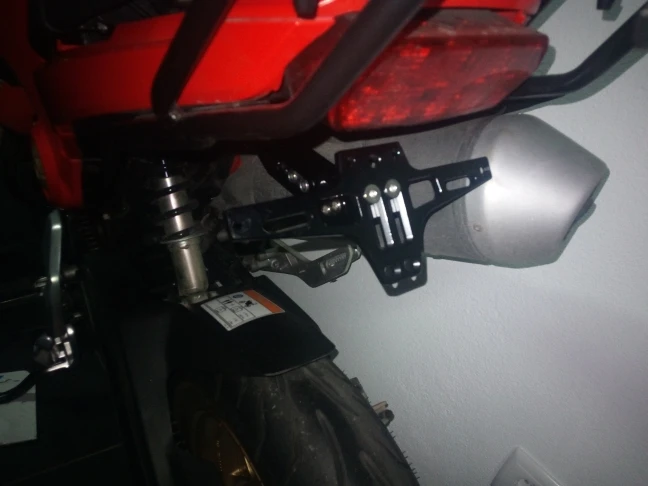 Номерной знак для Honda CB 599 919 400 CB600 держатель кронштейна мотоцикла HORNET CBR 600 F2 F3 F4 F4i