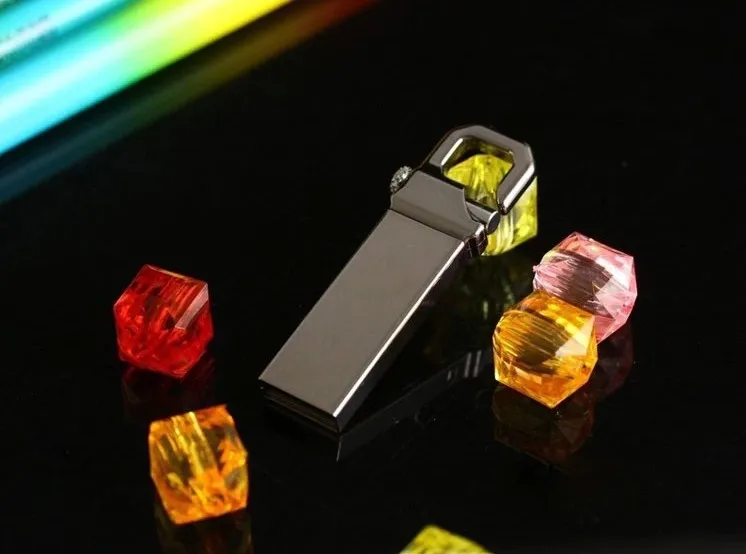 Горячий! USB флеш накопитель 64 ГБ металлический флешка высокоскоростной Флешка 32