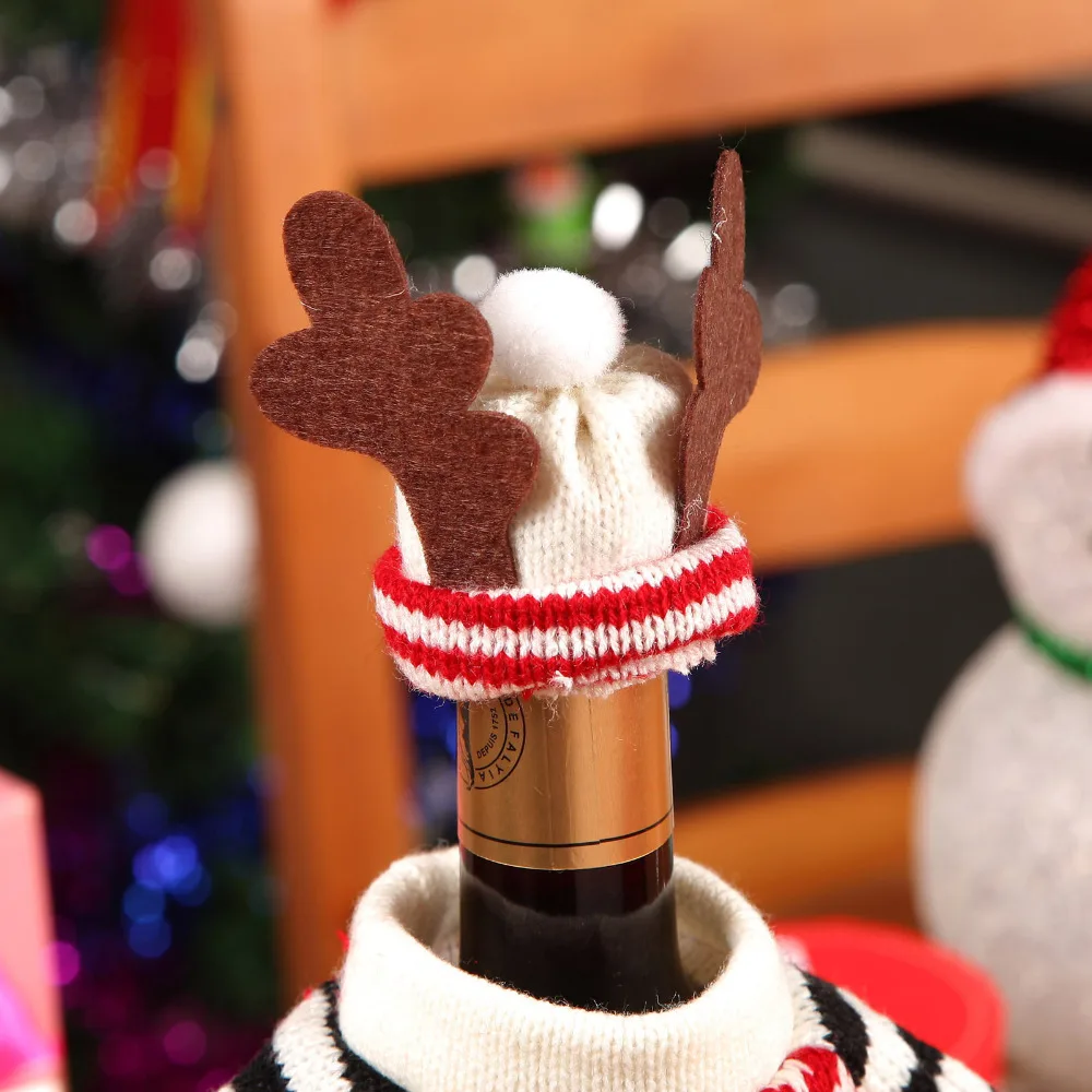 Рождественские украшения искусственные шерстяные сумки украшение для