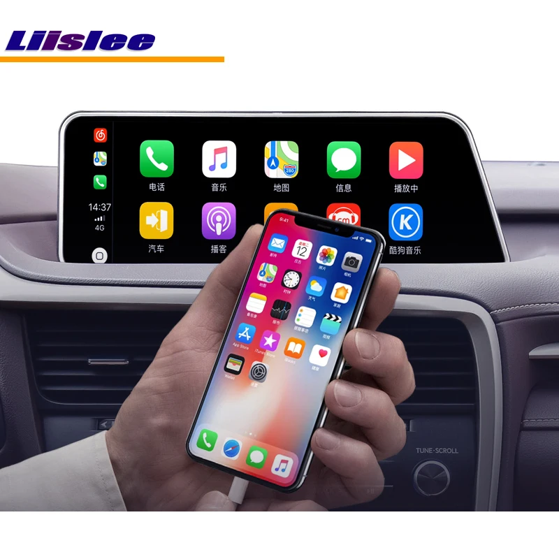 Liislee Android автомагнитолы в режиме реального времени для Apple iOS USB CarPlay iPhone Android Авто gps Navi навигационная система