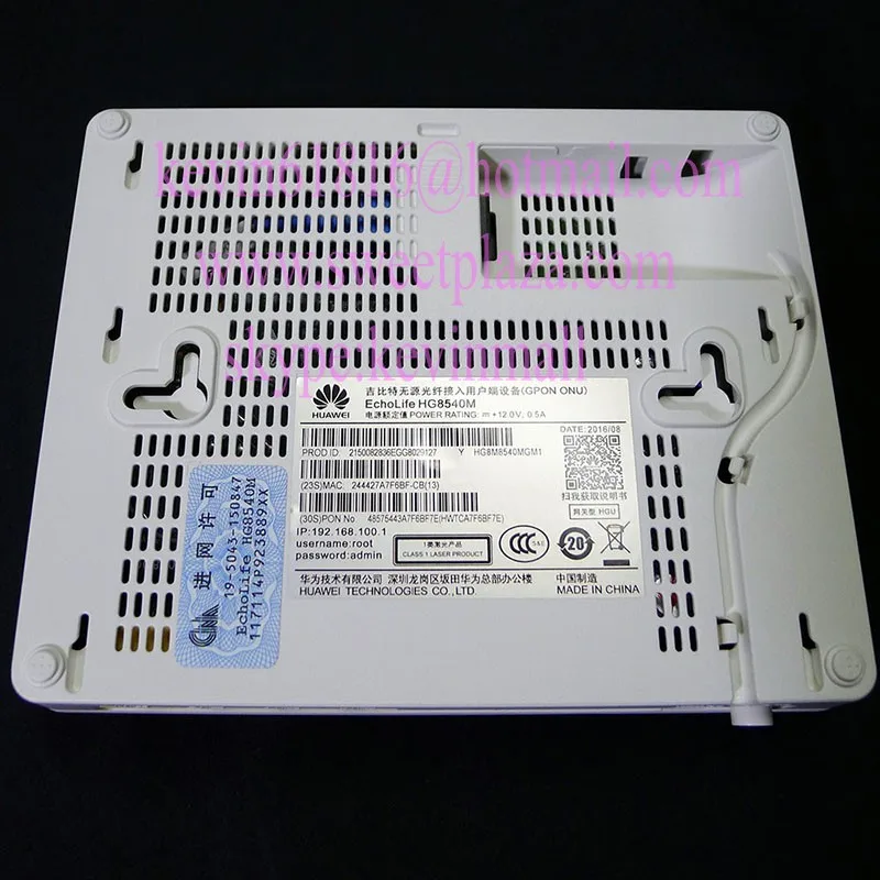 Проводной Gpon ONU HG8540M с 4 портами ethernet английская версия FiberCore|gpon onu|onu gpon |