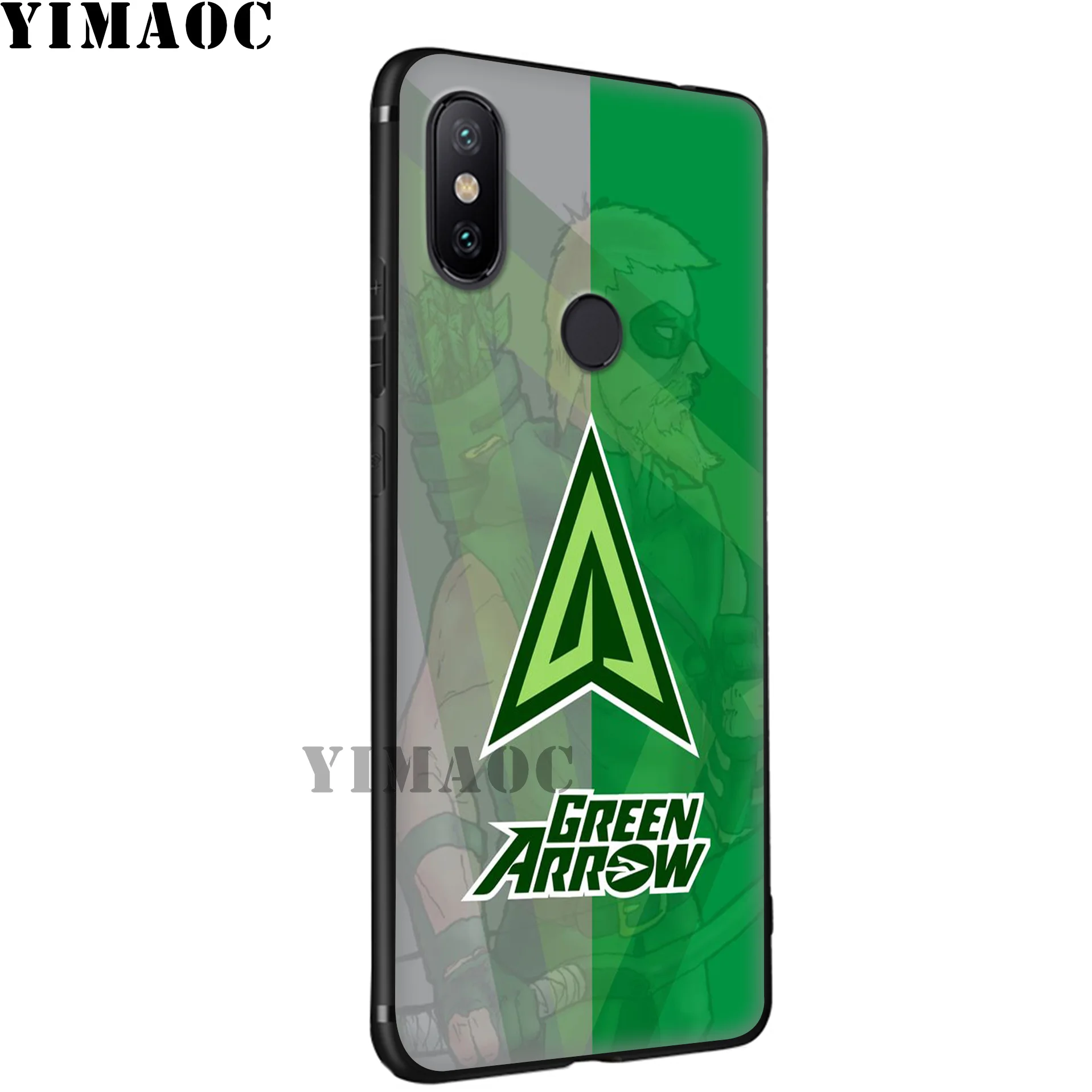 YIMAOC Green Arrow Tv Shows Soft Case for Xiaomi Mi 9T 9 8 Se 6 MAX 3 A1 A2 Lite MiA1 MiA2 CC9E CC9 6X 5X POCOPHONE F1 |