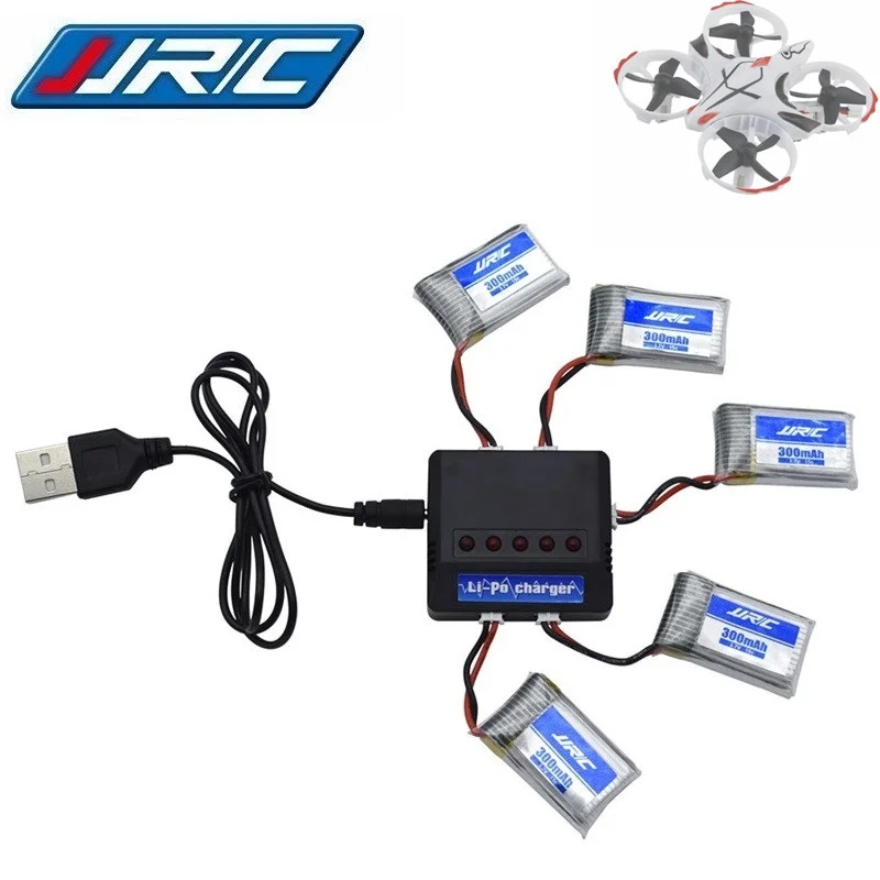 Аккумулятор Lipo для дрона JJRC H56 3 7 в 300 мАч батарея T2G запасная часть квадрокоптера 5