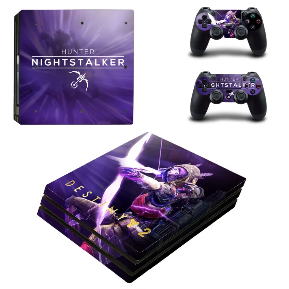 Destiny 2 PS4 Pro кожи Vinilo Стикеры PS 4 Play station 4 Pro Стикеры s домашнего декора для PlayStation4 Pro SLIM консоли и два геймпада