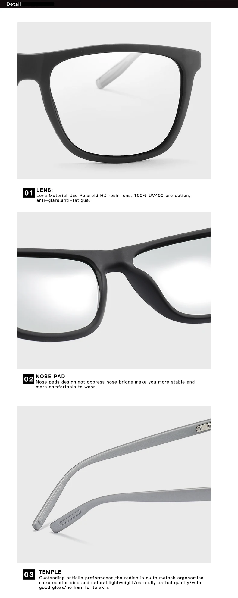 Photochromic Sunglasses Men Polarized Driving Chameleon Glasses Male Change Color SunGlasses Day And Night Vision UV400 Eyewear