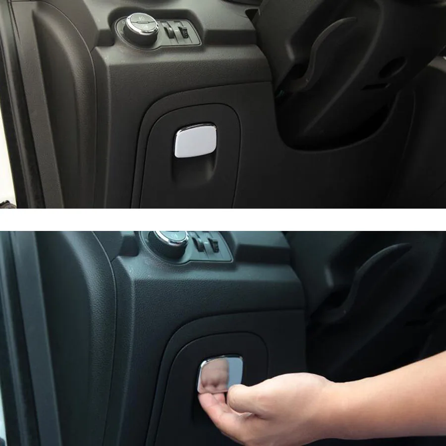 Хромированный чехол для хранения перчаток на главное и пассажирское сиденье