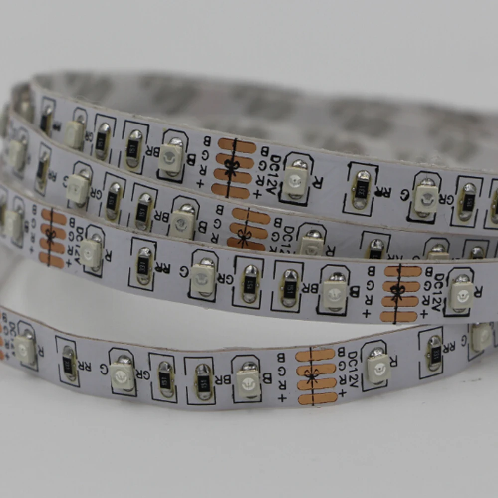 Viktorovna USB Cable DC5v 3528 RGB led strip light double PCB 60led/m stripe tape lamp + Remote Controller for TV Background | Освещение