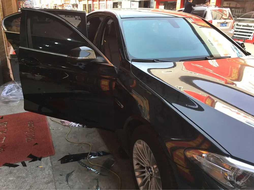 SUNICE Автомобильная тонированная оконная Солнцезащитная нано керамическая пленка