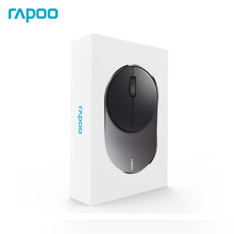 

Модная Портативная Беспроводная мышь Rapoo M600, бесшумная многорежимная Bluetooth мышь, Офисная мышь, оптическая мышь для бизнеса и офиса