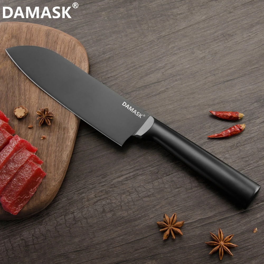 Damask набор кухонных ножей из 3 предметов нож шеф повара Santoku универсальный острый