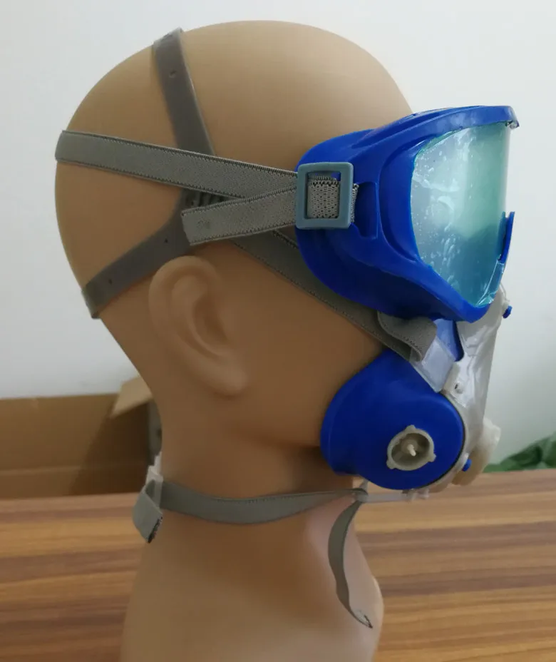 SJL силиконовая респиратор для лица Углеродный фильтр маска распыления краски