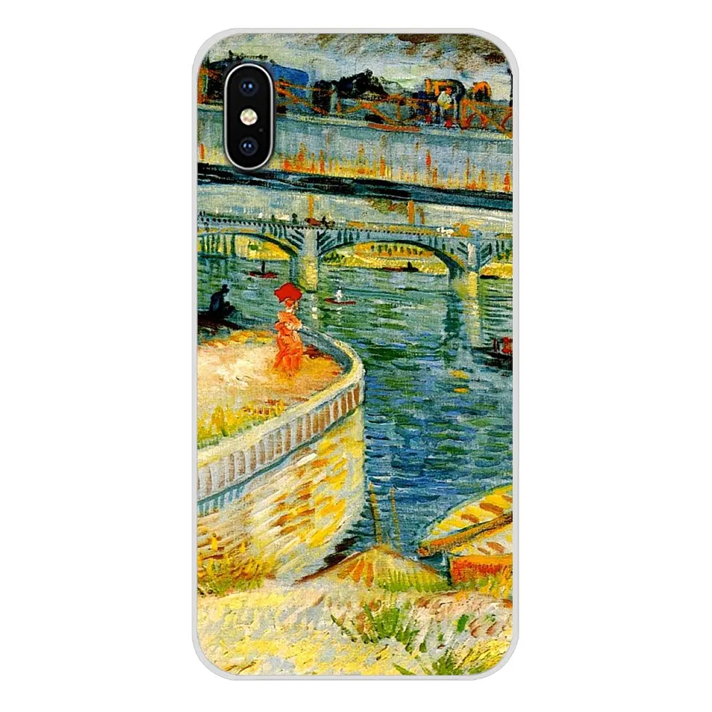 Vincent Van Gogh картины для Huawei P8 9 Lite Nova 2i 3i GR3 Y6 Pro Y7 Y8 Y9 Prime 2017 2018 2019 прозрачные чехлы из