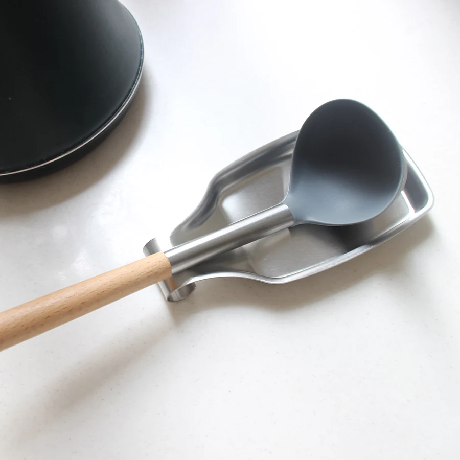 

304 Stainless Steel Spoon Rest, 8.2 inch by 4.2 inch by Leeseph