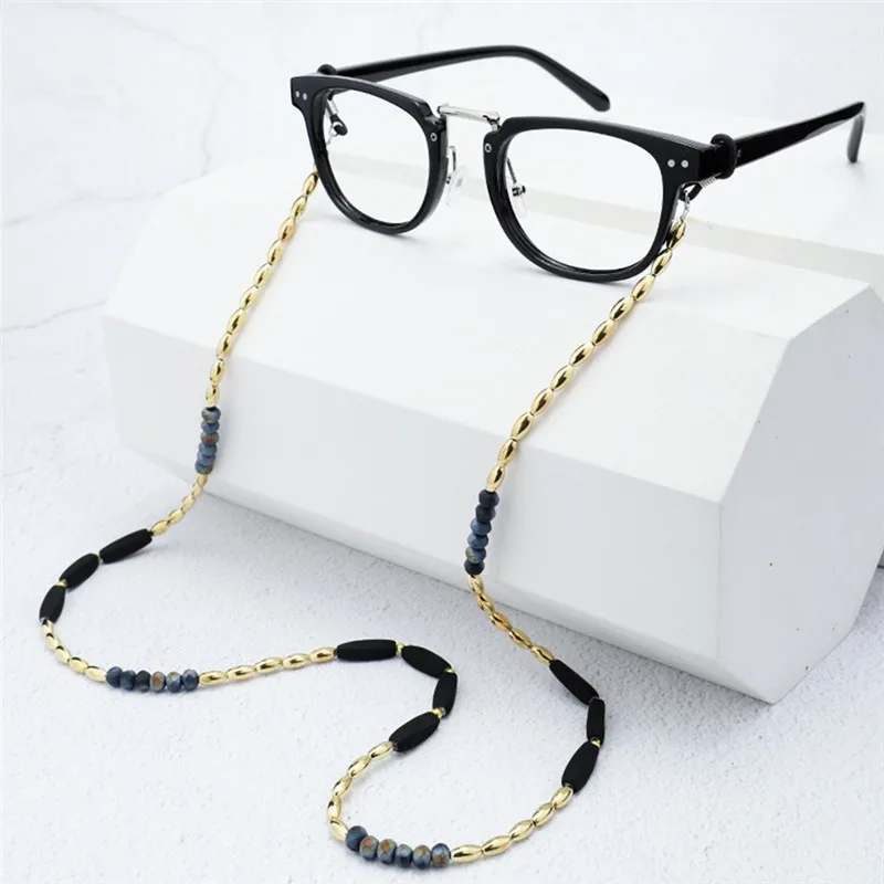 

Imixlot Bohemian Multicolor Acrylic Beads Chain Charm Sunglass Cord Anti-slip Eyewear Holder Neck Strap Reading Glasses Rope