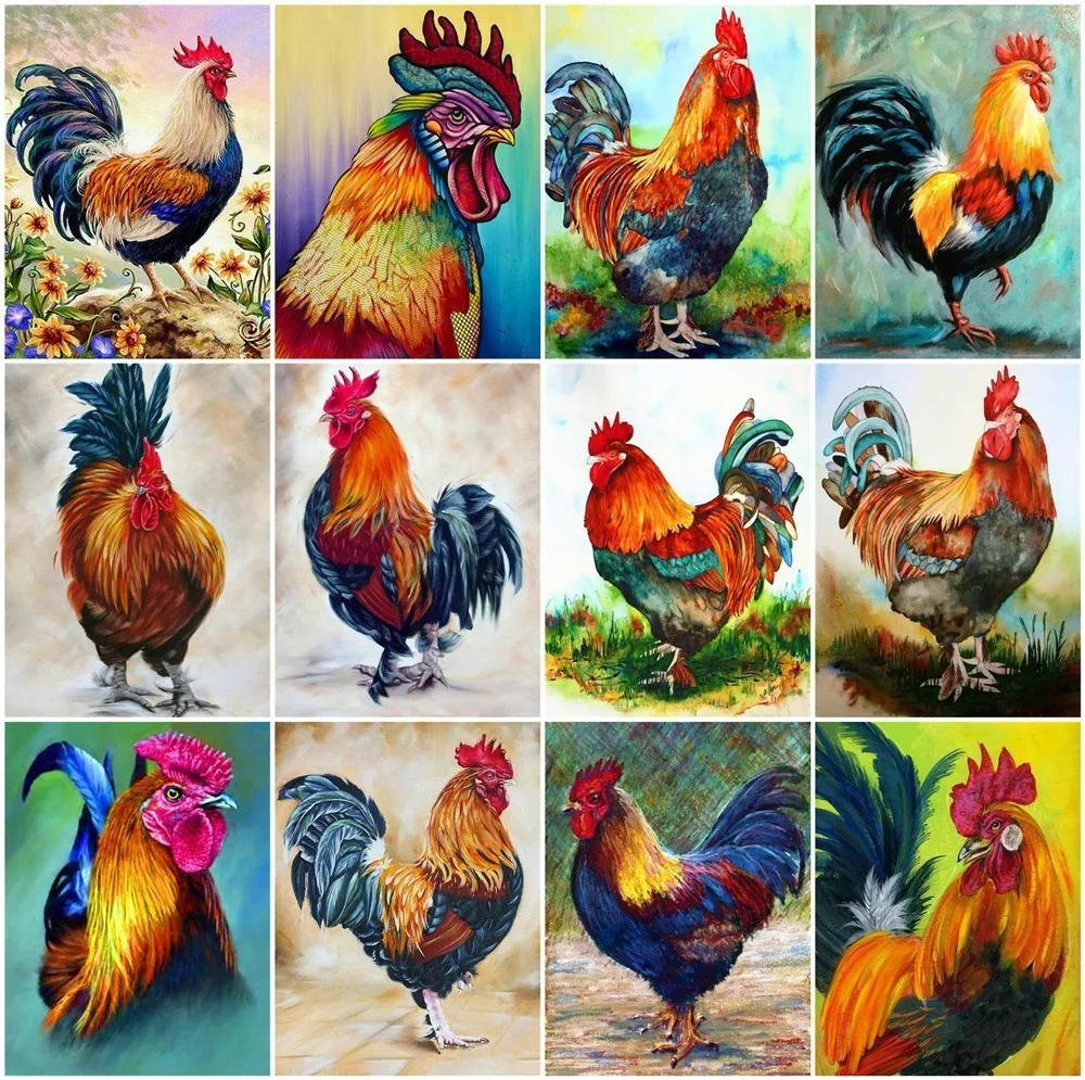 Алмазная вышивка распродажа полная выкладка алмазная живопись курица животное
