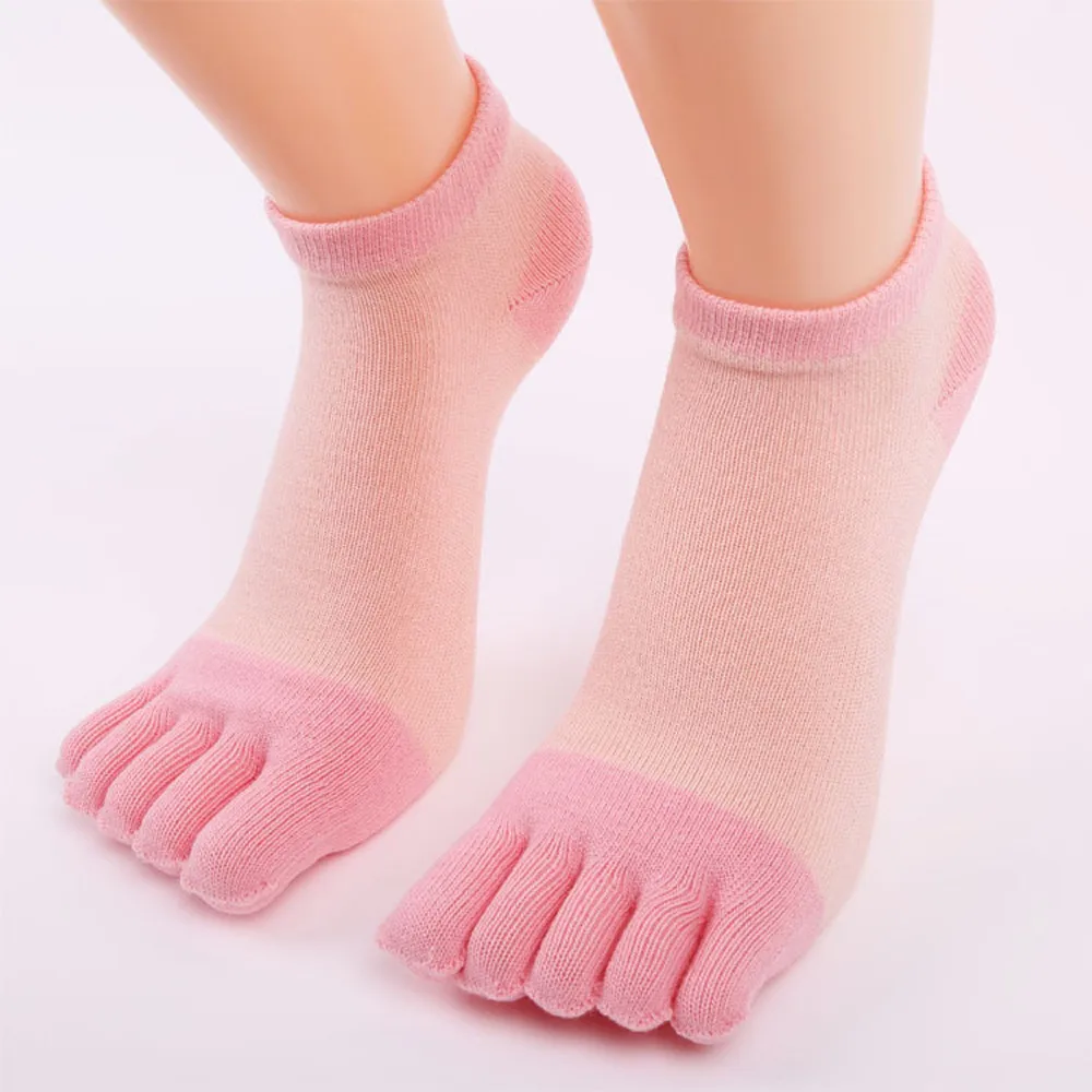 Womail Fashion Для женщин милые носки с пальцами Нескользящие хлопковые носки, теплые носки jan15/30 feb30