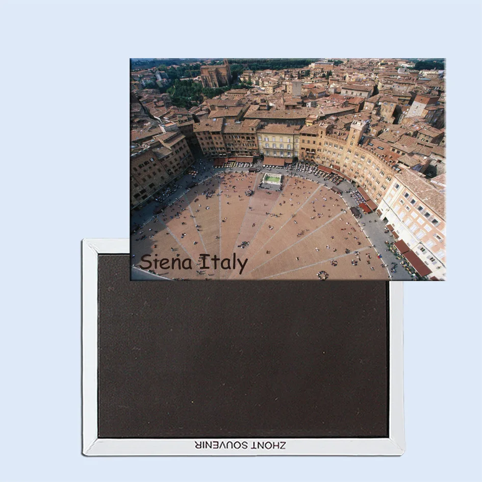 

Aerial View of Piazza del Campo, Siena, Italy 24601 Fridge Magnet