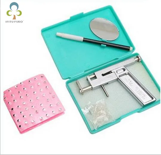 Товары для красоты серьги безболезненные ушные пирсинг пушки ушей с 49 парами