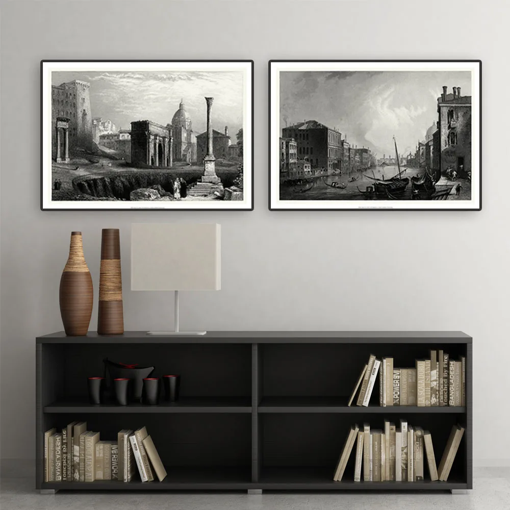 Художественная классическая супер узкая алюминиевая рамка для плакатов A3 +