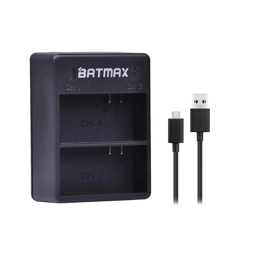 Batmax 3 шт. AHDBT-301 аккумуляторная батарея + USB двойное зарядное устройство AHDBT-302 для