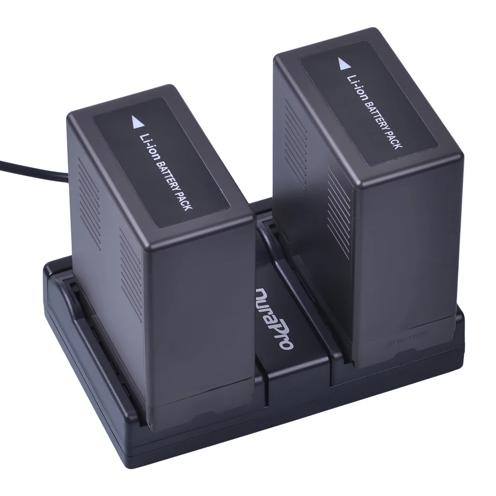 Аккумулятор для фотоаппарата 2x6000 А · ч VW VBG6 + двойное зарядное устройство USB PANASONIC